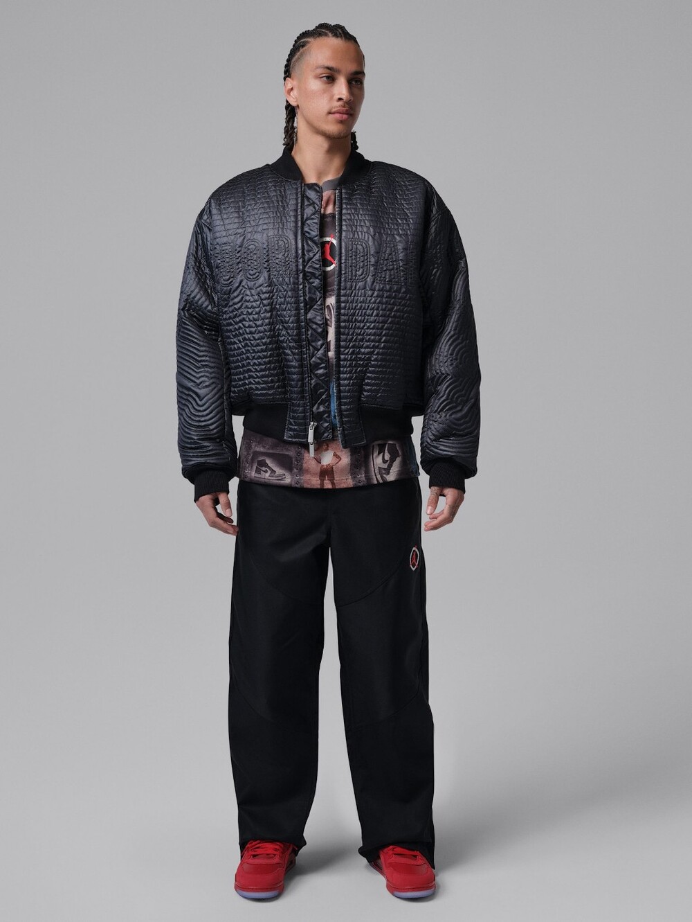 Men's Jordan Flight Nylon Varsity Jacket